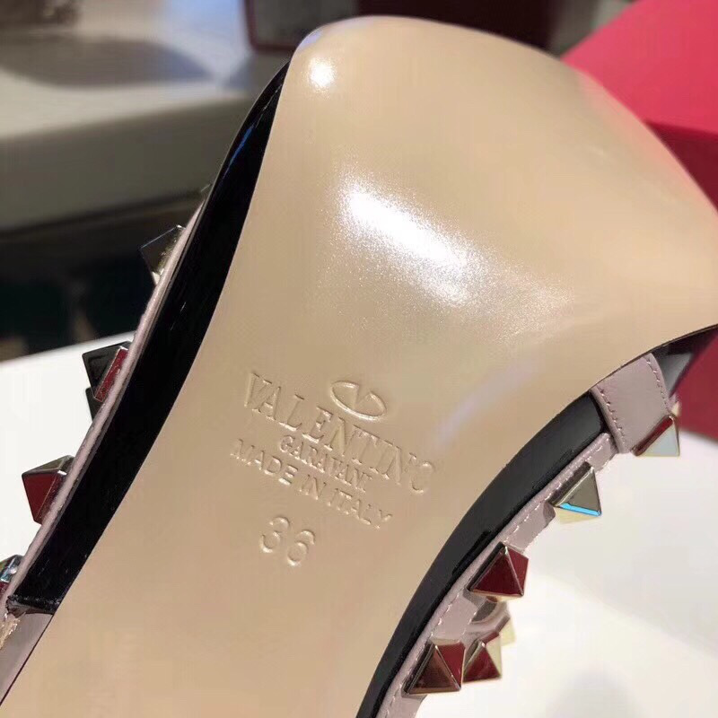 Va1e*ntin0 shoes Black 10cm
