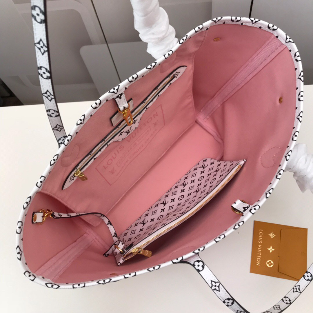L0vis Vvtt0n Monogram Neverfull MM Red Handbag M44568 Bagsaa