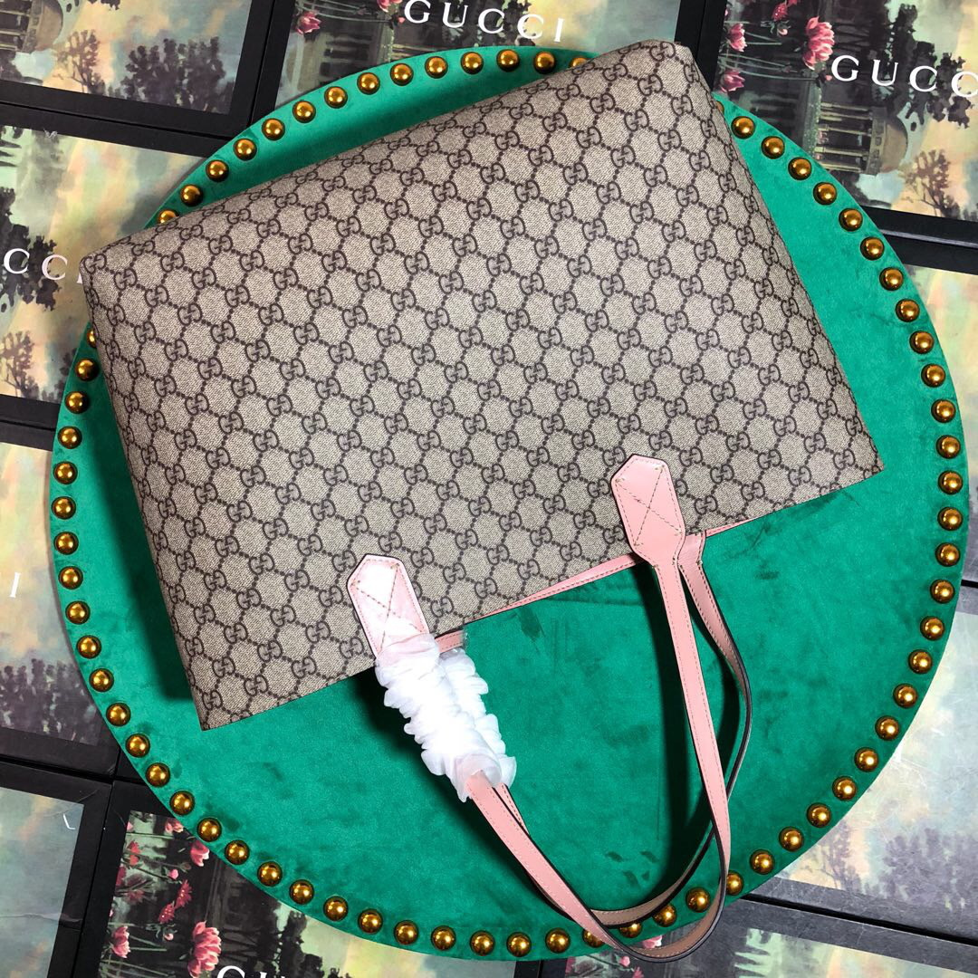 Gvc*1 Tote Calfskin Pink Bag 368568