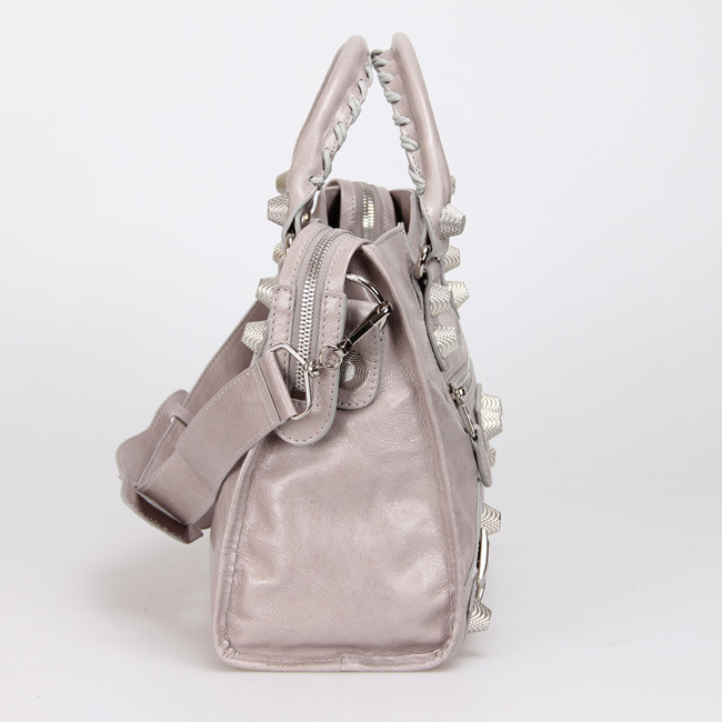 Ba1en*iaga Classic City 38cm Bag light gray