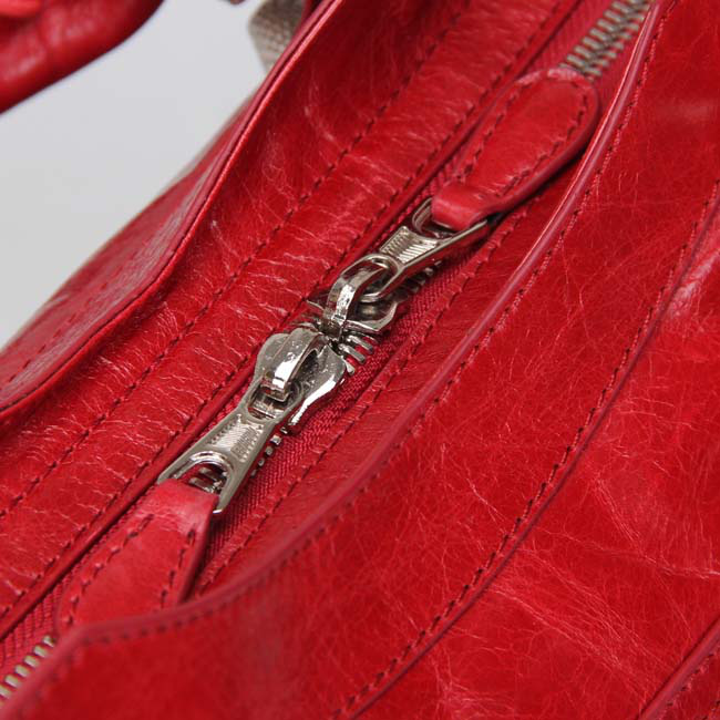 Ba1en*iaga Classic City 38cm Bag Red