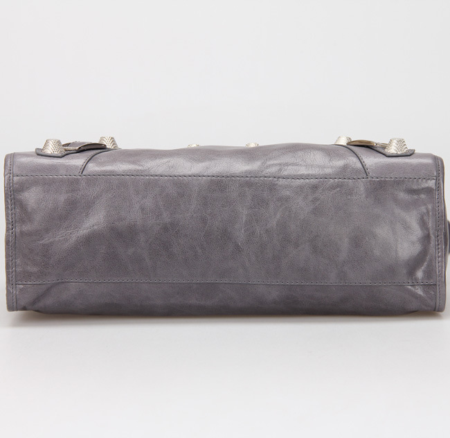 Ba1en*iaga Classic City 38cm Bag Gray