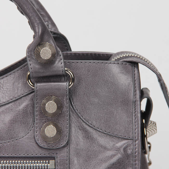 Ba1en*iaga Classic City 38cm Bag Gray