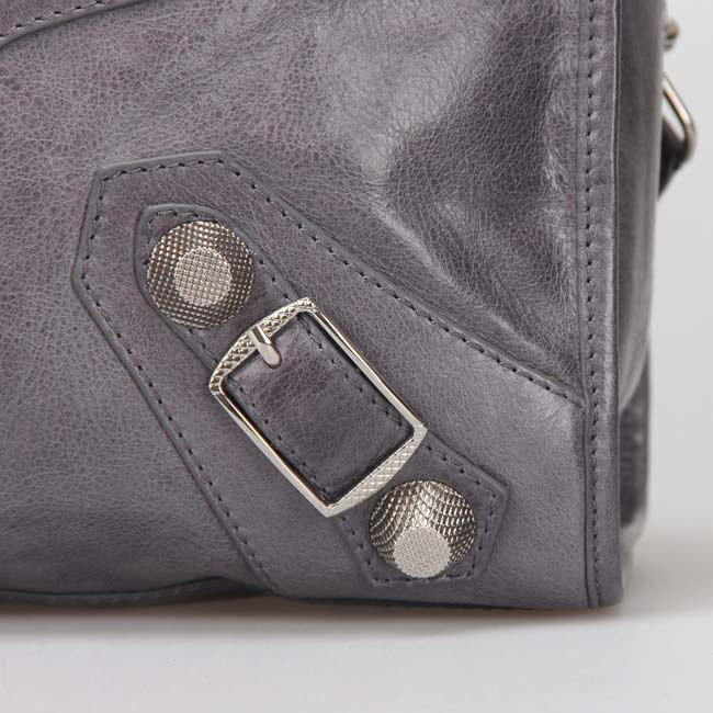Ba1en*iaga Classic City 38cm Bag Gray