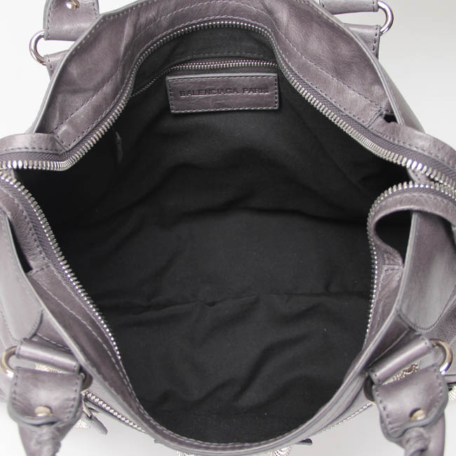 Ba1en*iaga Classic City 38cm Bag Gray