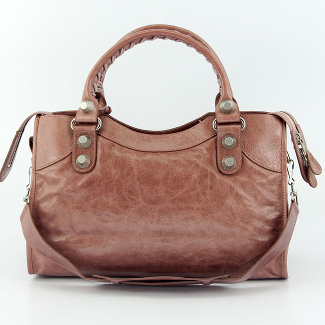 Ba1en*iaga Classic City 38cm Bag brown