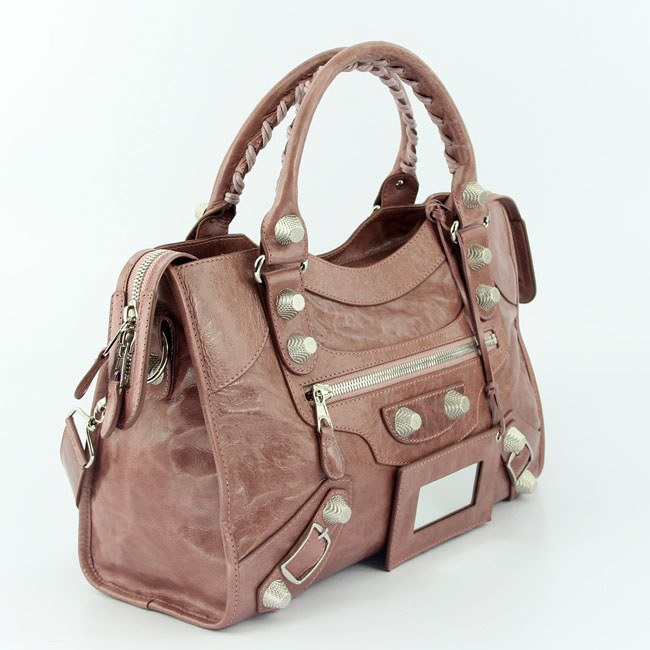 Ba1en*iaga Classic City 38cm Bag brown