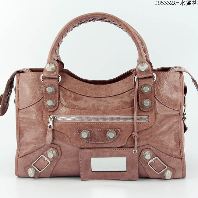 Ba1en*iaga Classic City 38cm Bag brown