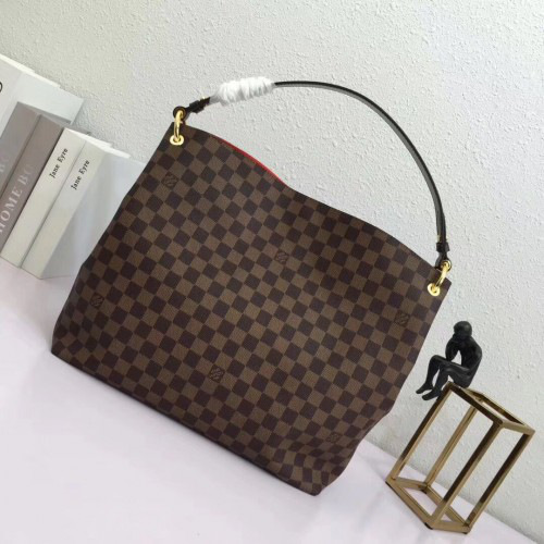 L0vis Vvtt0n Graceful Monogram in Red Bag MM