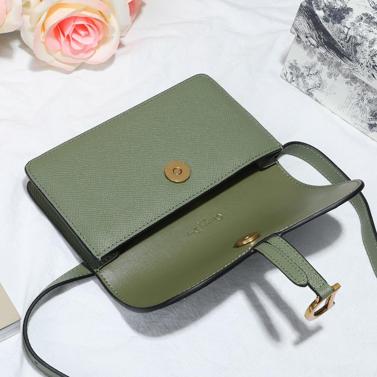 D10r Saddle Waistband Saddle green bag 17cm
