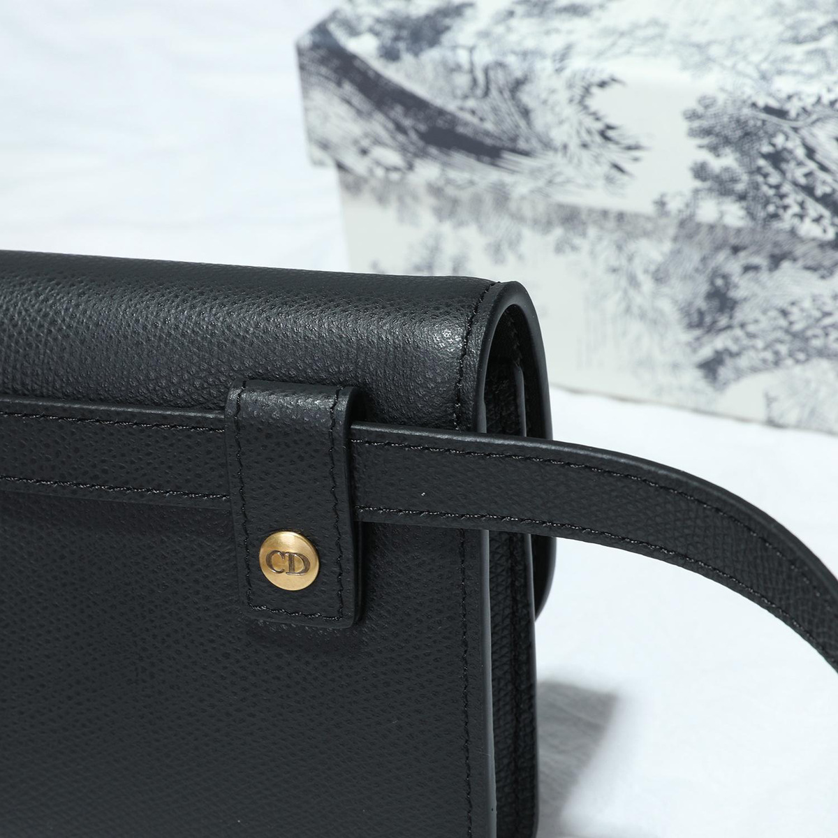 D10r Saddle Waistband Saddle Black bag 17cm