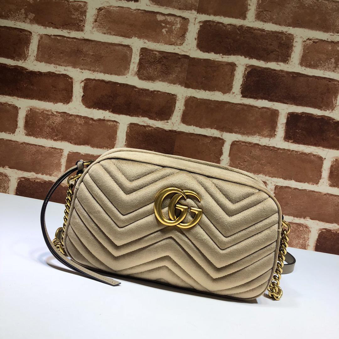 Gvc*1 Khaki velvet Bag Bgasaa