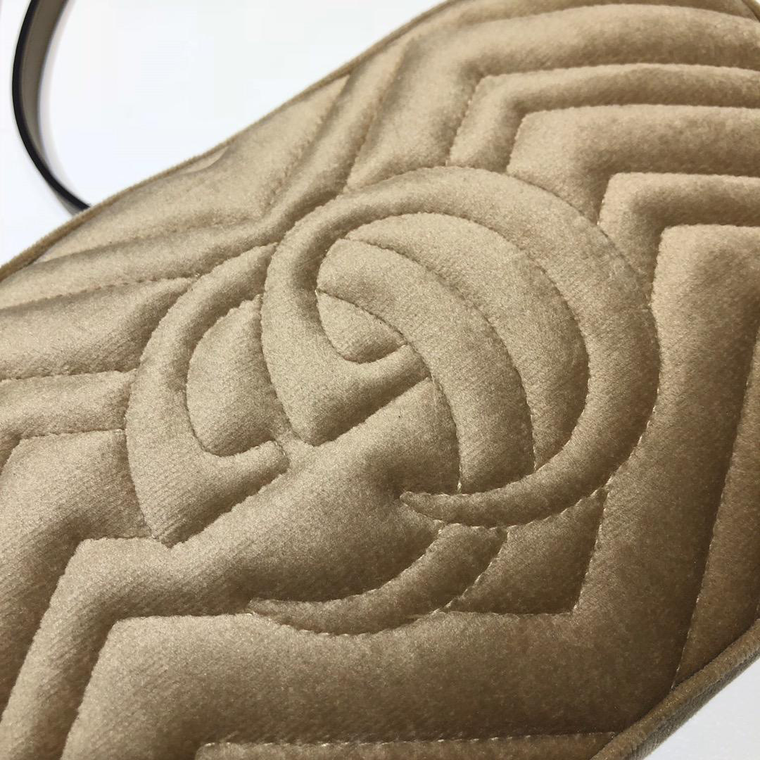Gvc*1 Khaki velvet Bag Bgasaa