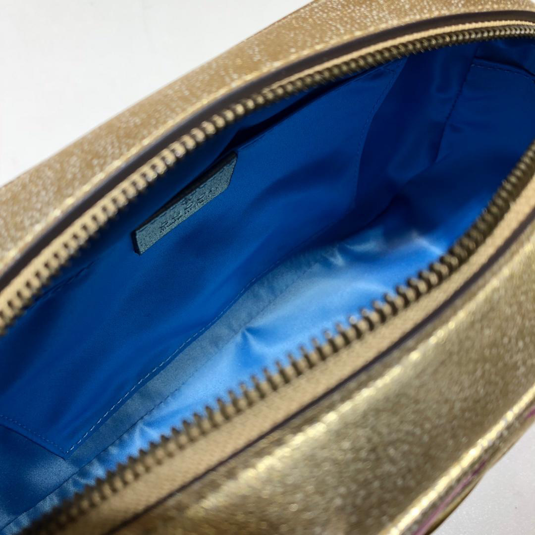 Gvc*1 Original Gold with Purple Handbag Bagsaa