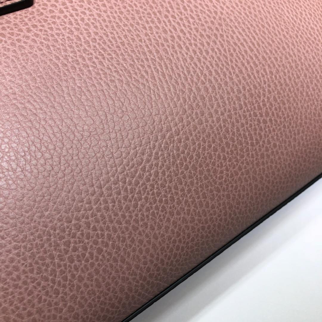 Bagsaa Gvc*1 Calfskin Pink Handbag