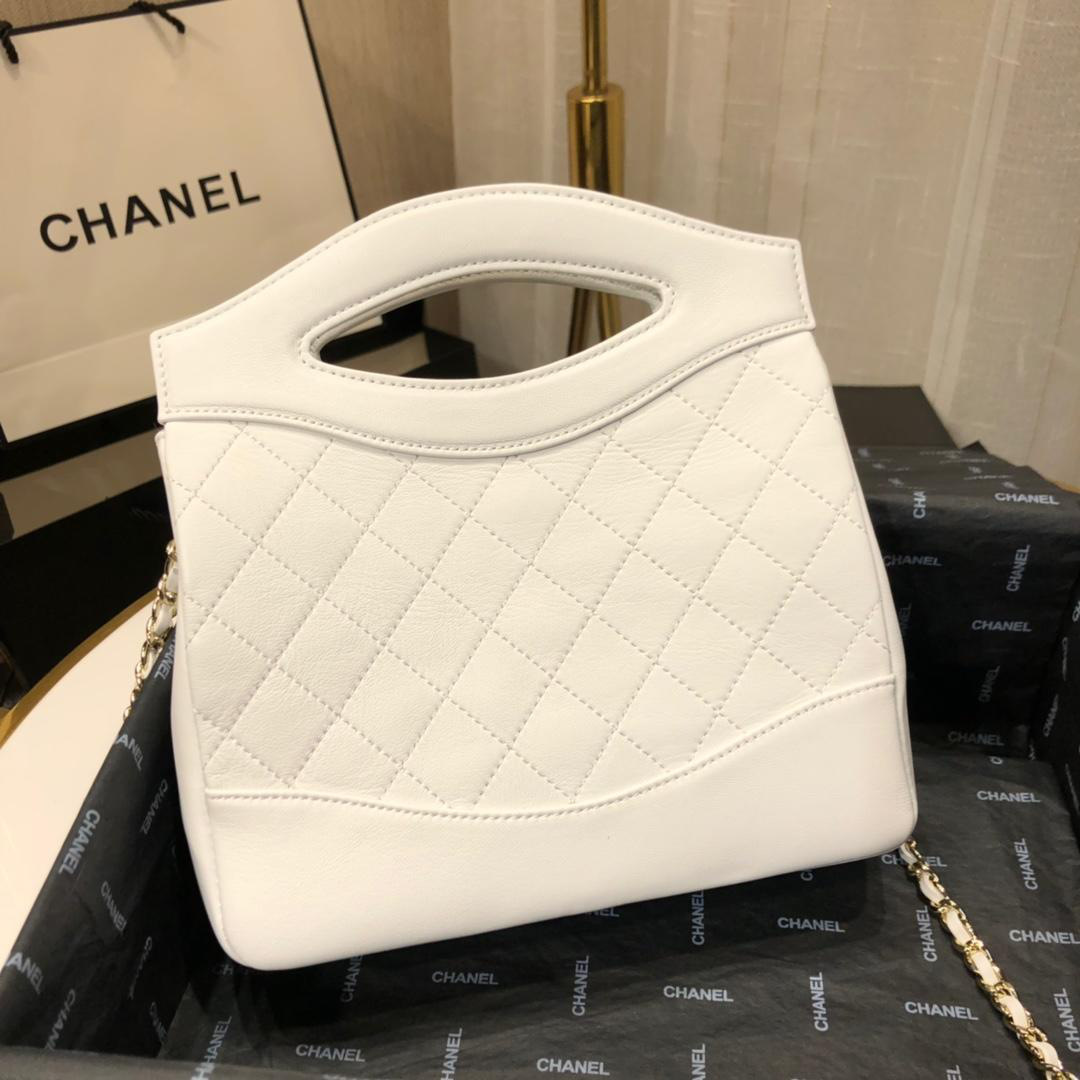 Ch**el mini Chain Shoulder White Handbag