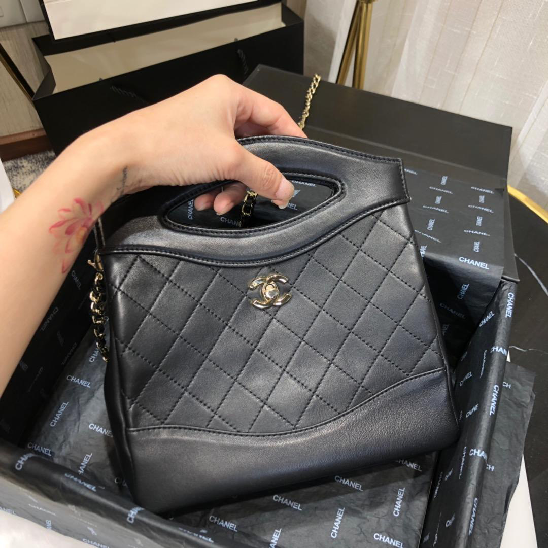 Ch**el mini Chain Shoulder Black Handbag