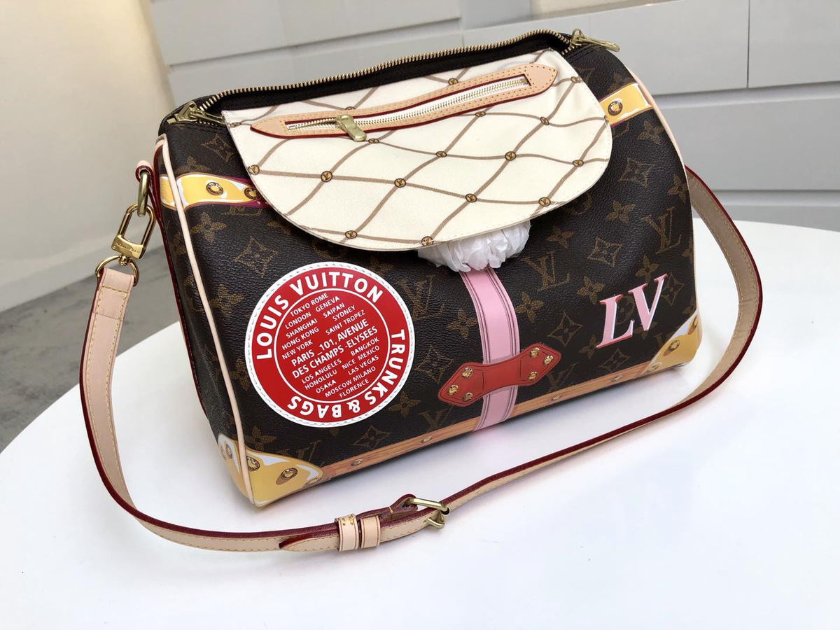 LV Speedy Monogram Handbag 30cm N41603 Bagsaa