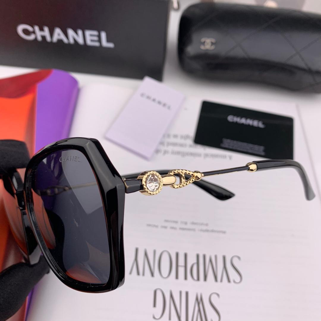 Ch**el 2019 Fashion Round Frame Sunglasses
