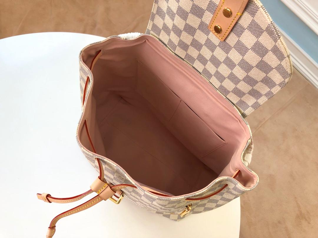 L0vis Vvtt0n Sperone Damier Azur Backpack N41578 Bagsaa