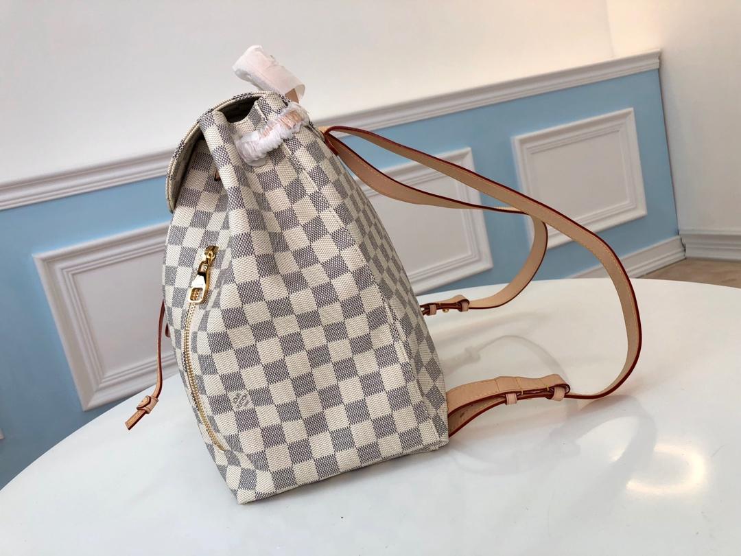 L0vis Vvtt0n Sperone Damier Azur Backpack N41578 Bagsaa