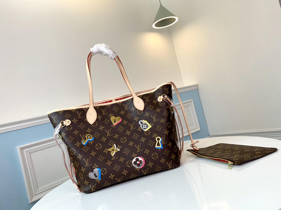 L0vis Vvtt0n Neverfull Love Lock M44364 32cm Bagsaa
