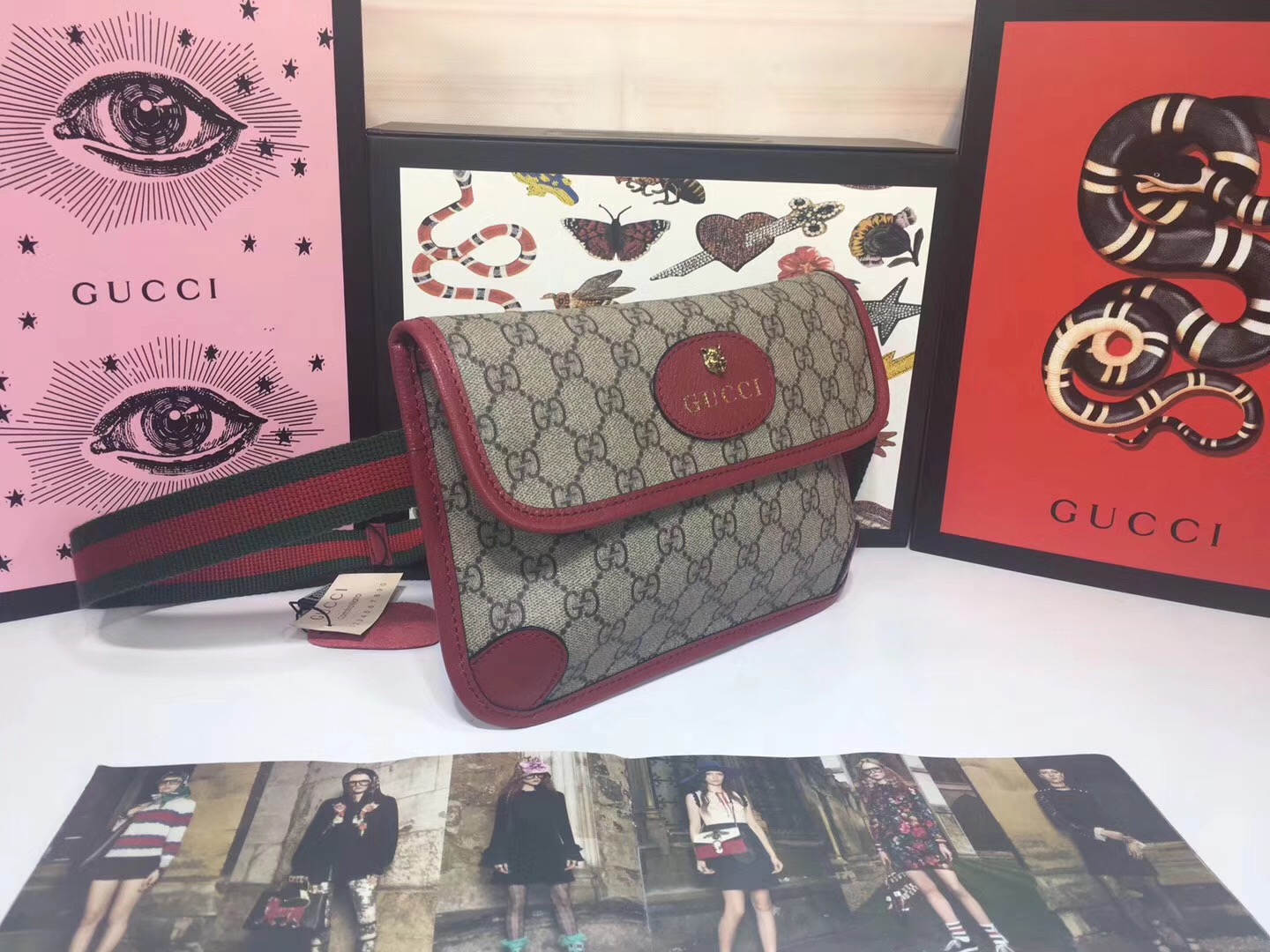 Gvc*1 Svp*me belt bag Red 493930