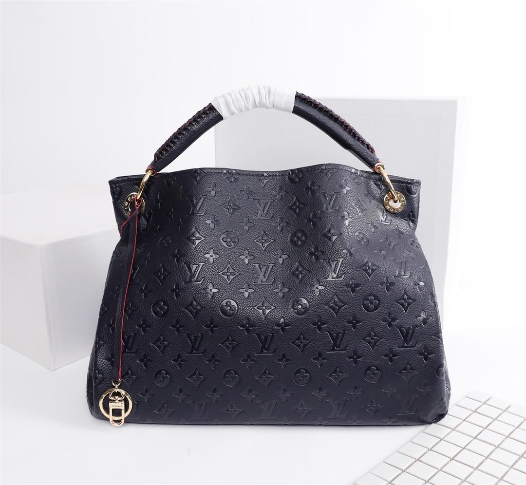L0vis Vvtt0n Artsy Monogram Empreinte embossed leather Handbag