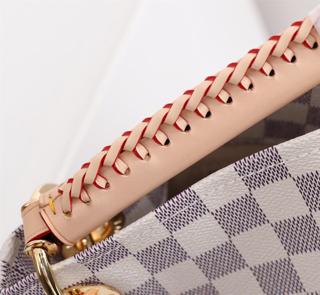 L0vis Vvtt0n Artsy Monogram canvas Handbag White