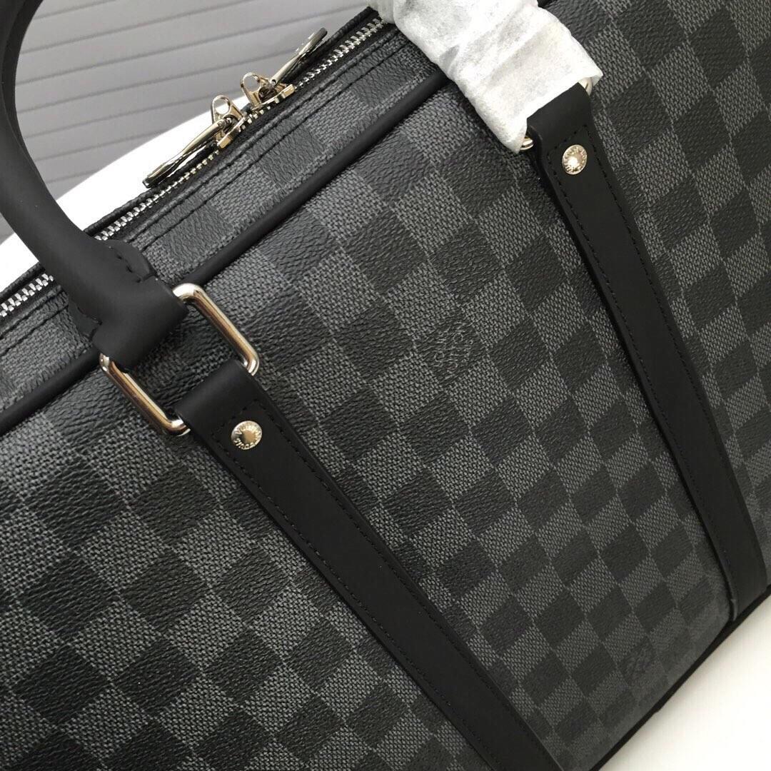 L0vis Vvtt0n Porte-Documents Voyage Small Canvas Damier bag