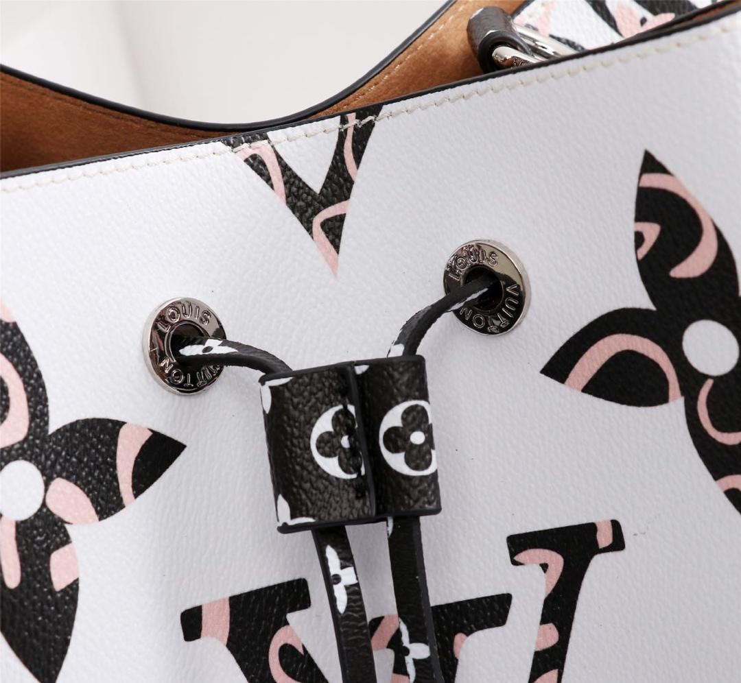 L0vis Vvtt0n NEONOE Bucket Handbag White Bagsaa