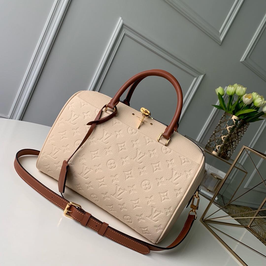 L0vis Vvtt0n embossed leather Speedy 25 Handbag