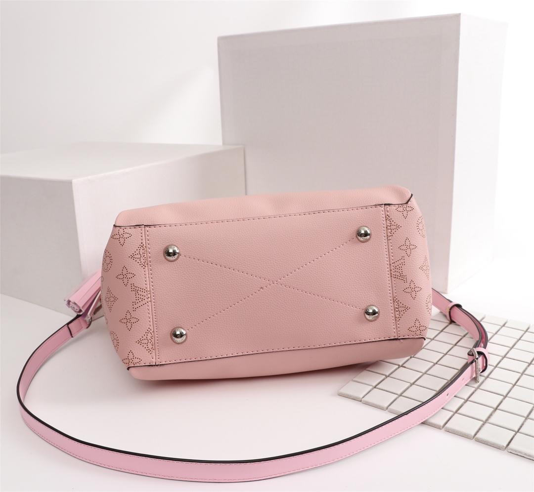 L0vis Vvtt0n Mahina zipper Tote handbag Pink