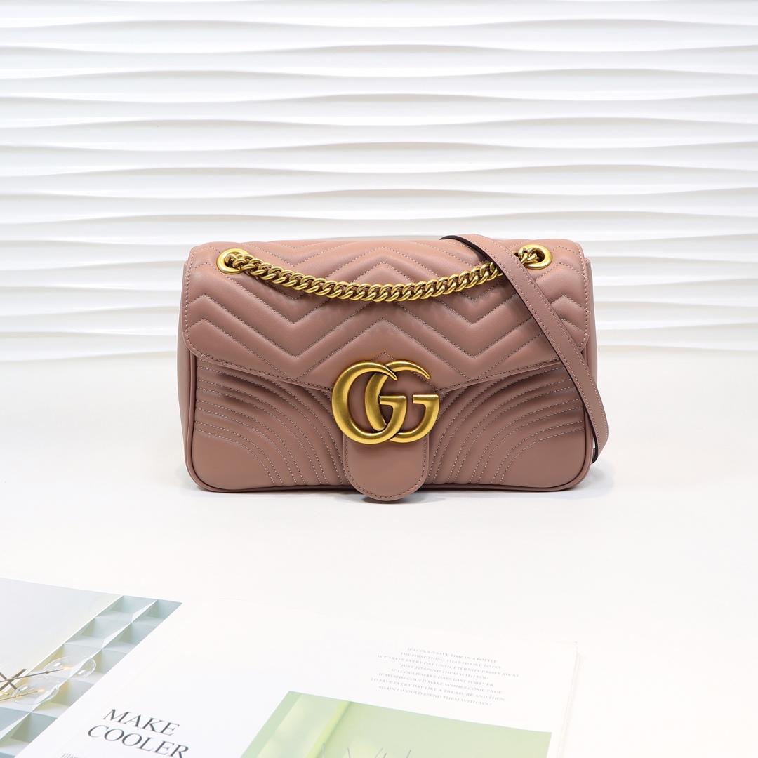 Gvc*1 Marmont medium matelassé shoulder bag 443496 Bagsaa