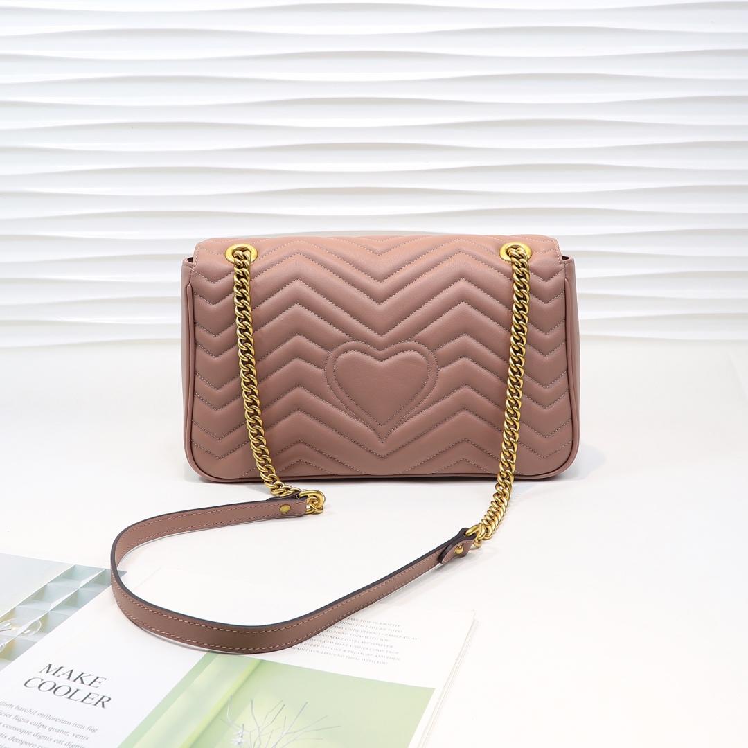 Gvc*1 Marmont medium matelassé shoulder bag 443496 Bagsaa