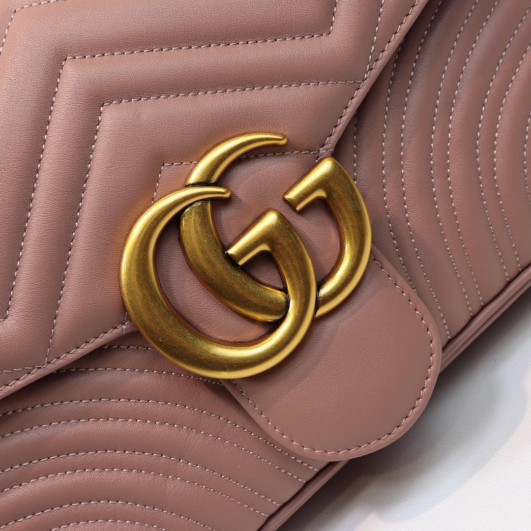 Gvc*1 Marmont medium matelassé shoulder bag 443496 Bagsaa