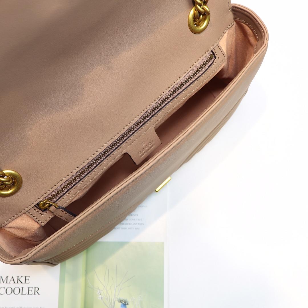 Gvc*1 Marmont medium matelassé shoulder bag 443496