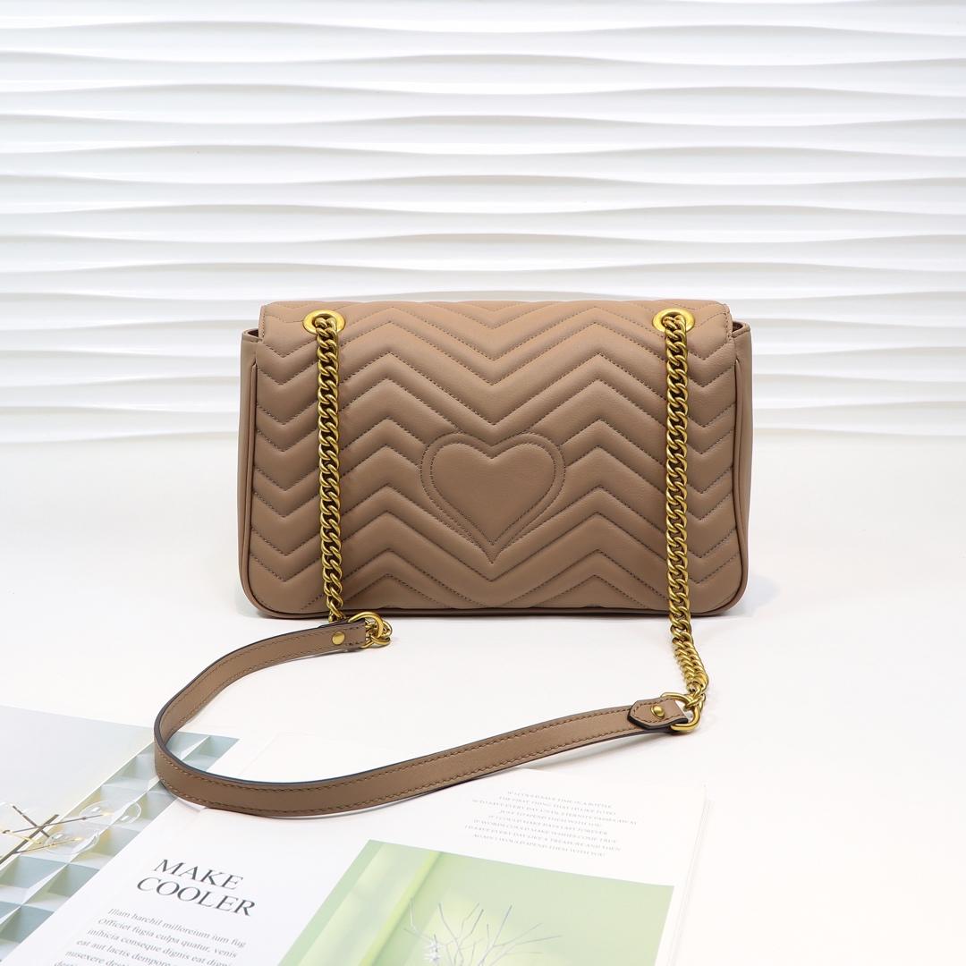 Gvc*1 Marmont medium matelassé shoulder bag 443496