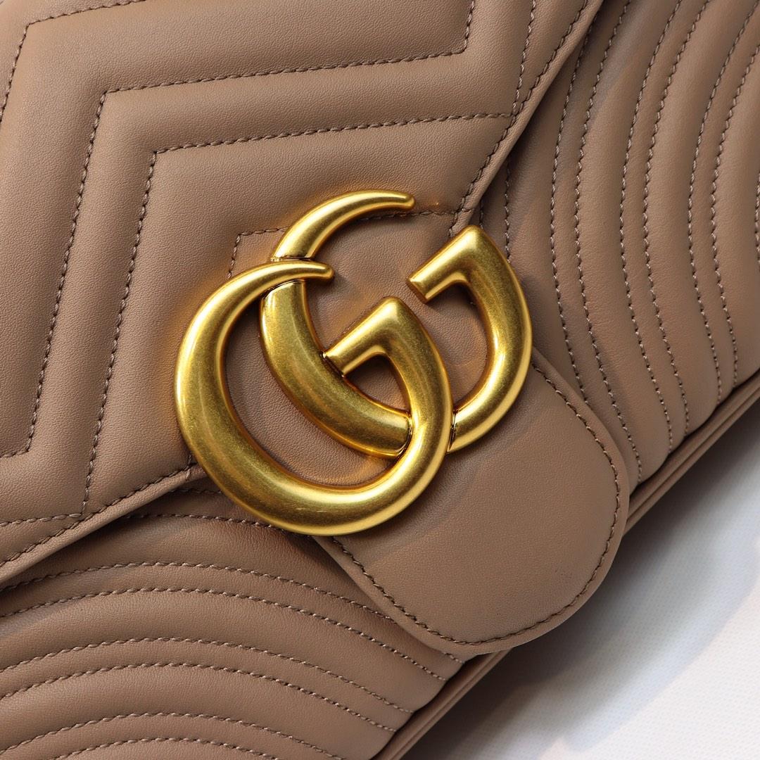 Gvc*1 Marmont medium matelassé shoulder bag 443496