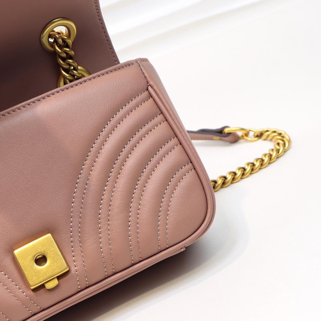 Gvc*1 Marmont Mini Matelassé Shoulder Bag 23cm 446744
