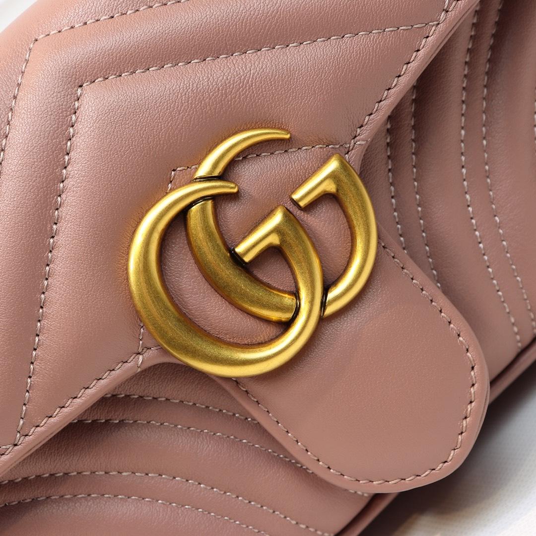 Gvc*1 Marmont Mini Matelassé Shoulder Bag 23cm 446744