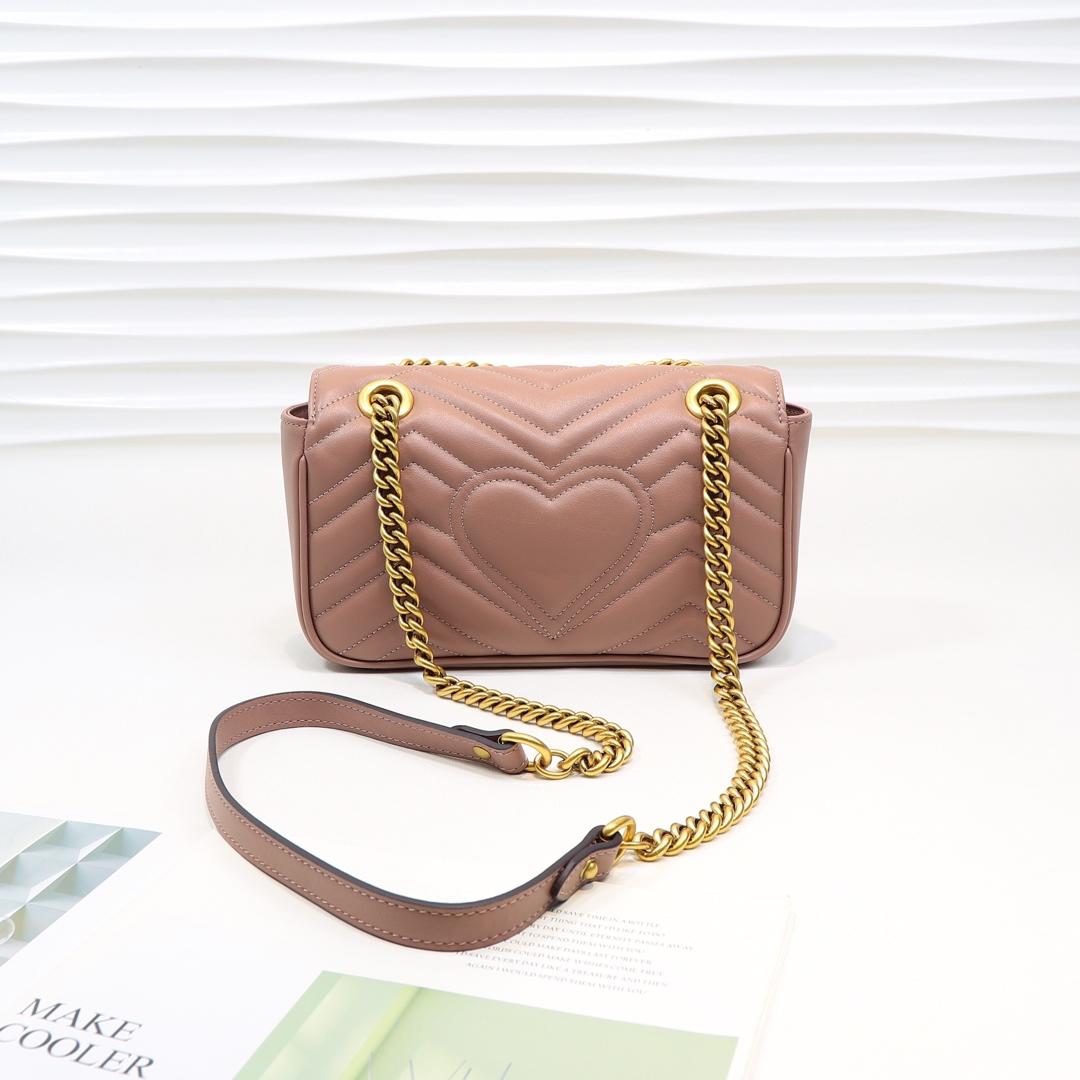 Gvc*1 Marmont Mini Matelassé Shoulder Bag 23cm 446744