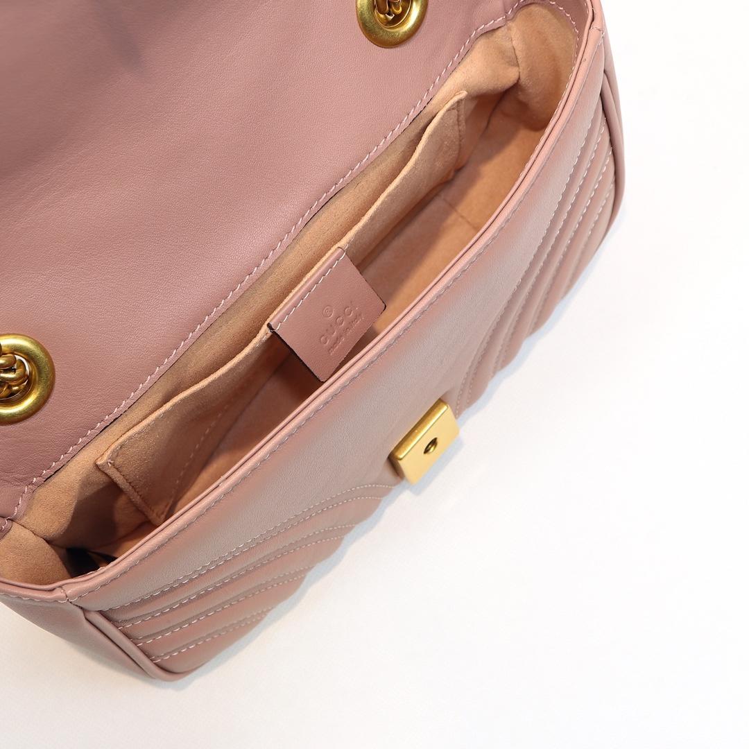 Gvc*1 Marmont Mini Matelassé Shoulder Bag 23cm 446744