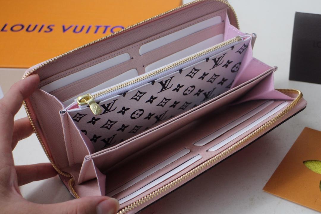 L0vis Vvtt0n Micro Pochette Accessories Zipper wallet Red