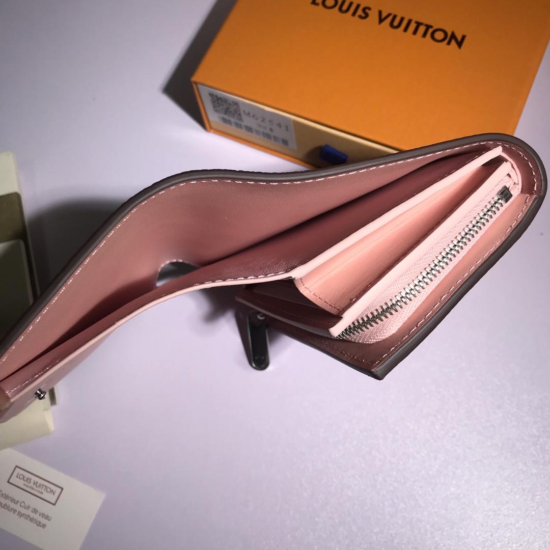 L0vis Vvtt0n Iris Compact Wallet Pink Bagsaa
