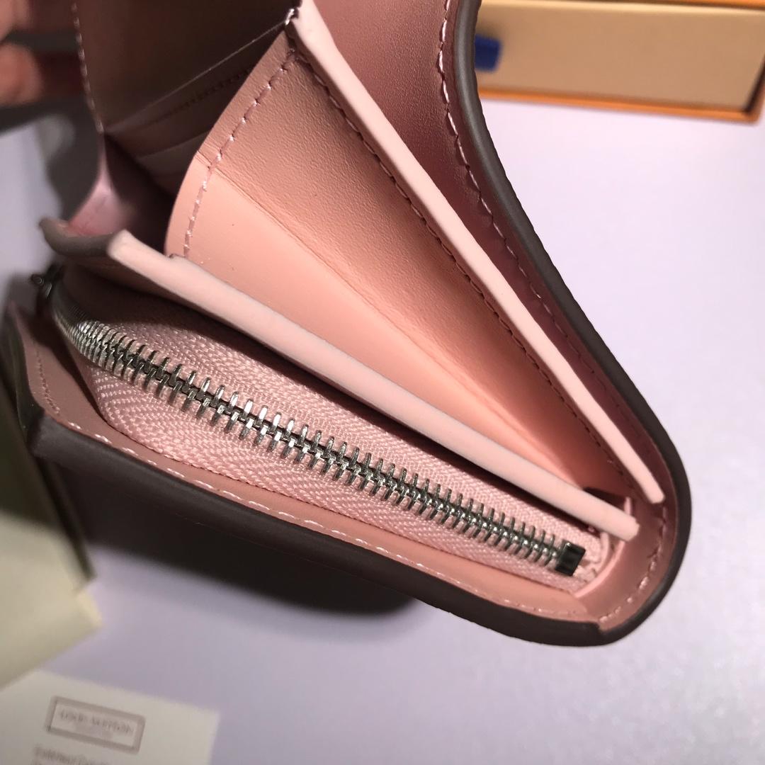 L0vis Vvtt0n Iris Compact Wallet Pink Bagsaa