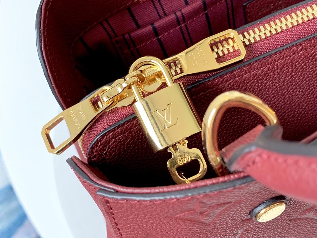 L0vis Vvtt0n Montaigne BB M4431 Wine Red