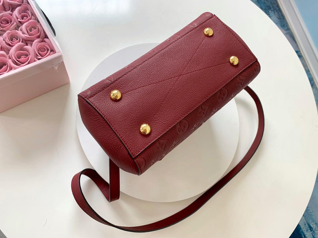 L0vis Vvtt0n Montaigne BB M4431 Wine Red