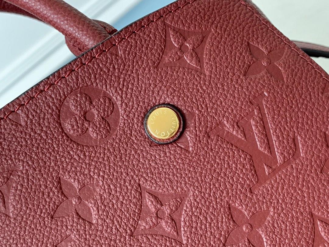 L0vis Vvtt0n Montaigne BB M4431 Wine Red