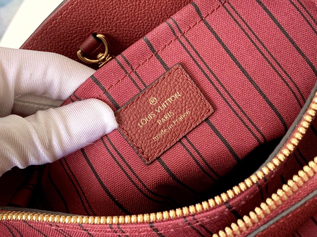 L0vis Vvtt0n Montaigne BB M4431 Wine Red